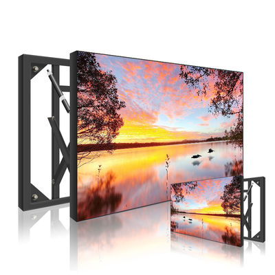 65 ইঞ্চি সংকীর্ণ বেজেল ডিসপ্লে 2x2 3x3 1080p LCD বিজ্ঞাপন ভিডিও ওয়াল