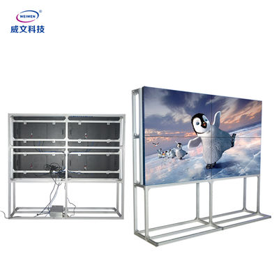 IR দূরবর্তী LCD ভিডিও ওয়াল ডিসপ্লে 55 ইঞ্চি 240V FHD একাধিক ভাষা