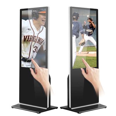 4k রেজোলিউশন LCD ইন্টারেক্টিভ টাচ স্ক্রিন কিয়স্ক মনিটর i3 i5 CPU PC OS 65Inch
