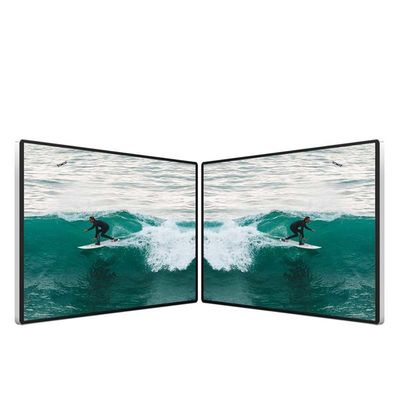 বাস 110V টিভি বিজ্ঞাপন প্লেয়ার / ওয়াল মাউন্ট LCD স্ক্রিন 400cd / m2 RK3188 CPU