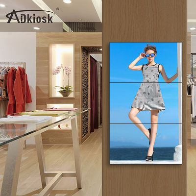 2k 4k ওয়াল LCD ডিসপ্লে স্ক্রিন 1.8mm বেজেল 2x3 FHD রেজোলিউশন 49 ইঞ্চি