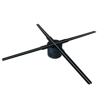 ওয়াইফাই ব্লুটুথ 3D হলোগ্রাম ফ্যান ডিসপ্লে ABS PC AC240V বিজ্ঞাপনের জন্য