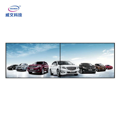 FHD টাচ স্ক্রিন ডিজিটাল সাইনেজ AC100V 6ms রেসপন্স টাইম ট্রান্সপারেন্ট গ্লাস বডি