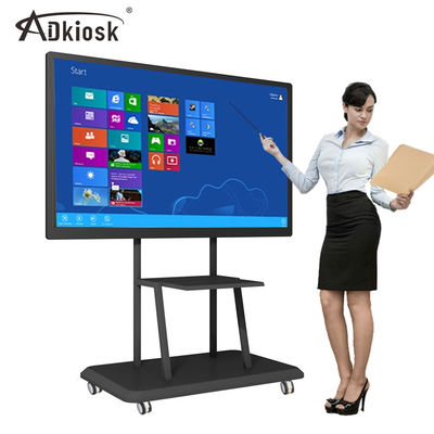 HDMI আউট 4k টাচ স্ক্রিন ইন্টারেক্টিভ হোয়াইটবোর্ড LCD 1080P AC কেবল