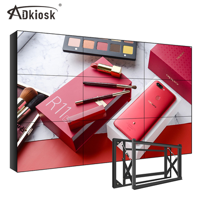 AC240V ওয়াল মাউন্ট Lcd ডিসপ্লে BNC স্প্লিসিং স্ক্রীন 49in 2x2 3x3