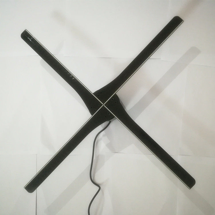 100cm 1406pcs LED ল্যাম্প বিডস সাসপেনশন 3D হলোগ্রাম ফ্যান ডিসপ্লে লাইট হলোগ্রাফিক প্রজেক্টর ফ্যান